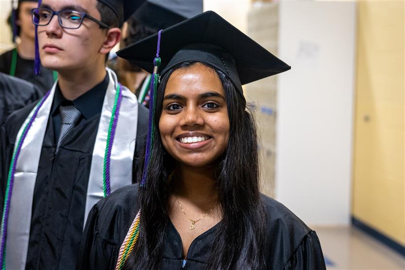 Students celebrate graduating